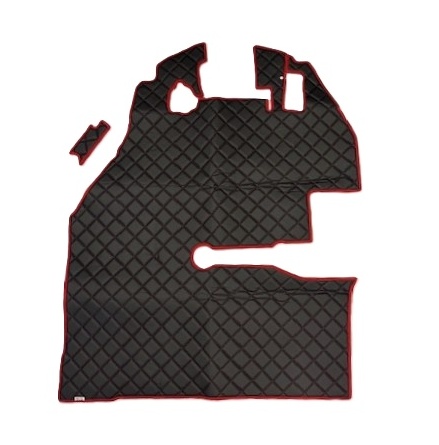 Volvo L60H - L350H Golv (2016-2018) Diamant Svart/R�d, kantband r�d