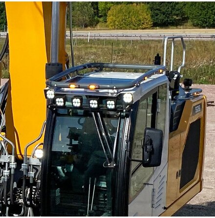 Liebherr Std med keps Takbge pkt 2 Anodiserad