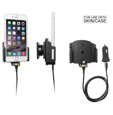 Aktiv hållare med med kulled - Apple iPhone - Cigg-kontakt - Justerbar