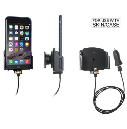 Aktiv hllare med med kulled - Apple iPhone - Cigg-kontakt - Justerbar