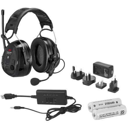 Wireless Phone Headset Peltor WS XP Alert MRX21A2WS6 - hjssbygel inkl. batteri och laddare