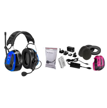 Wireless Phone Headset Peltor WS Alert XPI med mobil applikation - hjssbygel inkl. batteri och laddare